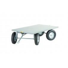 Little Giant Double 5th Wheel Steer Tracking Trailer CT-3660-16P, 36 x 60
