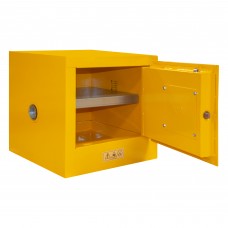 Durham 1002M-50 Flammable Storage Cabinet - 2 Gallon, Manual Door (17-3/8" x 18-1/8" x 17-1/4")