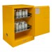 Durham 1012MA-50 Flammable Storage Cabinet - 24 Aerosol Can, Manual Door (23" x 18" x 35")