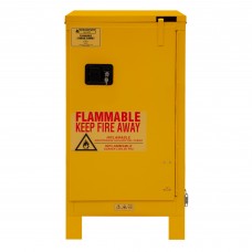 Durham 1016SL-50 Flammable Storage Cabinet - 16 Gallon, Self Closing Door (23" x 18" x 51-3/8")