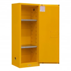 Durham 1022M-50 Flammable Storage Cabinet - 22 Gallon, Manual Door (23" x 18" x 65")