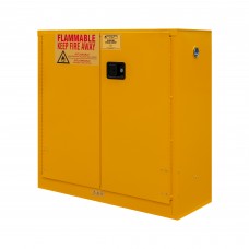 Durham 1030M-50 Flammable Storage Cabinet - 30 Gallon, Manual Door (43" x 18" x 44")