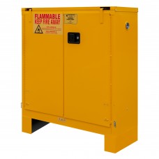 Durham 1030SL-50 Flammable Storage Cabinet, 30 Gallon, Self Closing Door (43" x 18" x 51-3/8")