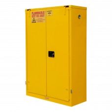Durham 1045S-50 Flammable Storage Cabinet, 45 Gallon, Self Closing Door (43" x 18" x 66-3/8")