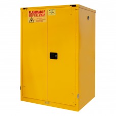 Durham 1090S-50 Flammable Storage Cabinet, 90 Gallon, Self Closing Door (43" x 34" x 66-3/8")