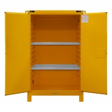 Durham 1090SL-50 Flammable Storage Cabinet, 90 Gallon, Self Closing Door (44" x 34" x 72-3/8")