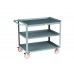 Little Giant Mobile Workstation 3MW-2448-5TL, 24 x 48 with 3 Lip Shelves