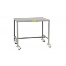 Little Giant Mobile Steel Top Machine Tables MT1-2436-24-3R, 24 x 36 x 24