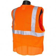 Radians SV2ZOM Class 2 Safety Vest (Mesh) Hi-Viz Orange
