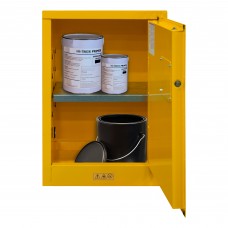 Durham 1012M-50 Flammable Storage Cabinet - 12 Gallon, Manual Door (23" x 18" x 35")