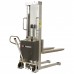 Interthor Stainless Steel Stacker & Positioner (Electric Lift/Manual Push) Fork Over