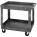 Plastic Service Cart PC4026-33 (40" x 26" x 32-1/2")  2 Shelves