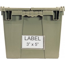 QDL-2115 Adhesive clear label holder & insert (Package of 24)
