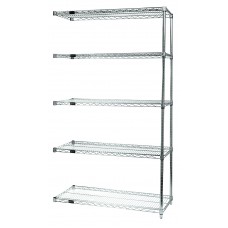 AD54-1236S-5 Add-On Unit, 5 shelf 12" x 36" x 54" - Stainless Steel